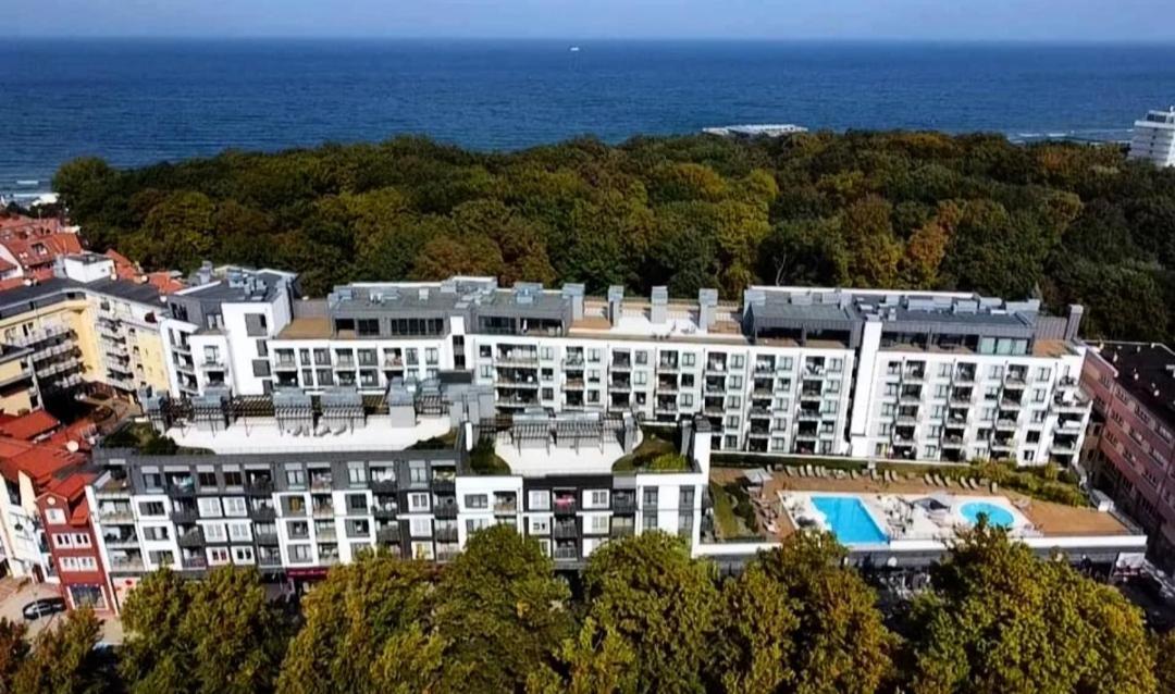 Nadmorskie Tarasy Apartament&Spa كولوبرزيغ المظهر الخارجي الصورة